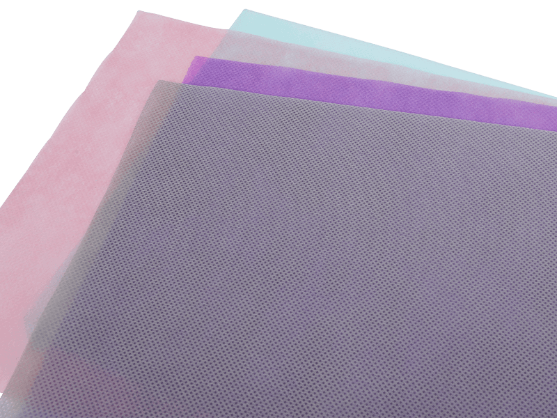 PP Renkli Nonwoven Çeşitli renkler